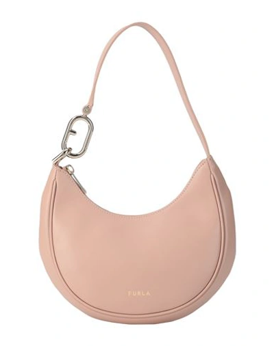 Furla Woman Handbag Blush Size - Calfskin In Pink