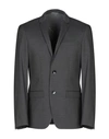 Calvin Klein Man Blazer Steel Grey Size 46 Wool, Elastane