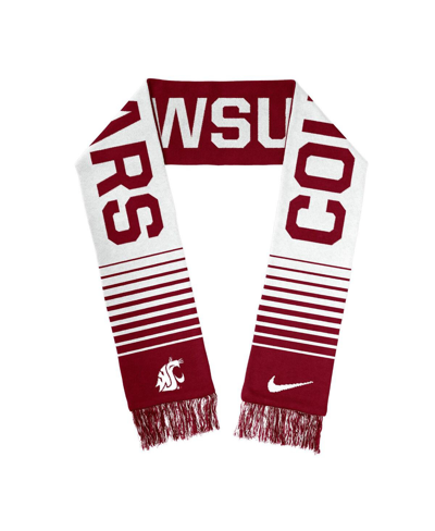 Nike Washington State Cougars Space Force Rivalry Scarf In Brown