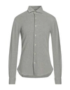 Rossopuro Man Shirt Grey Size 15 Cotton
