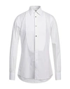 Dolce & Gabbana Man Shirt White Size 15 Cotton