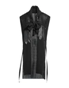 Pierantonio Gaspari Woman Cardigan Black Size 10 Virgin Wool, Polyester