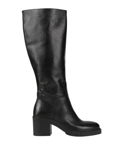 Primadonna Woman Knee Boots Black Size 9 Soft Leather