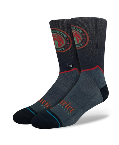 Stance Men's And Women's  Washington Wizards 2023/24 City Edition Crew Socks In Black