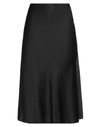 Camicettasnob Woman Midi Skirt Black Size 6 Viscose, Elastane