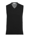 Tailor Club Man Sweater Black Size 38 Virgin Wool
