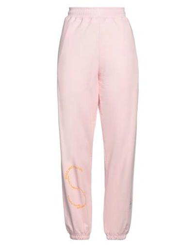 Adidas By Stella Mccartney Woman Pants Pink Size L Organic Cotton