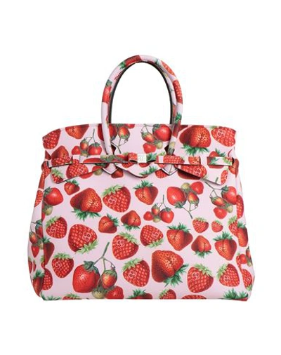 Save My Bag Woman Handbag Light Pink Size - Peek (polyether - Ether - Ketone), Polyester, Elastane