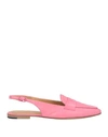 POMME D'OR POMME D'OR WOMAN BALLET FLATS PINK SIZE 6 SOFT LEATHER