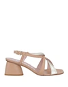 Bruglia Sandals In Beige