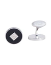 DUNHILL DUNHILL MAN CUFFLINKS AND TIE CLIPS BLACK SIZE - 925/1000 SILVER