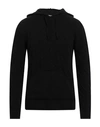Crossley Man Sweater Black Size L Wool In Black