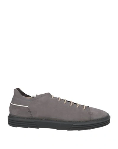 Moma Man Sneakers Grey Size 12 Leather