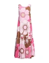 Camicettasnob Woman Maxi Dress Pink Size 4 Cotton, Elastane