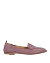 POMME D'OR POMME D'OR WOMAN LOAFERS PASTEL PINK SIZE 6.5 SOFT LEATHER