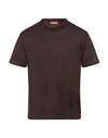 Suns Man T-shirt Cocoa Size M Cotton In Brown