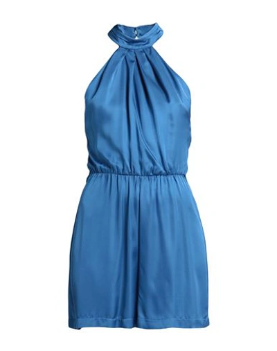 Kaos Woman Jumpsuit Blue Size 4 Viscose