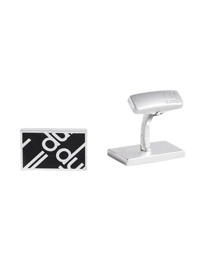 Dunhill Man Cufflinks And Tie Clips Silver Size - 925/1000 Silver In Metallic
