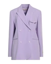 Hinnominate Woman Blazer Light Purple Size M Polyester, Elastane