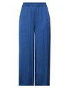 Croche Crochè Woman Pants Blue Size L Viscose