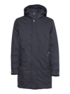 Moorer Vermont-ads Padded Coat In Blue