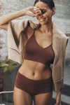 By Anthropologie The Myles Seamless Hipster Briefs In Brown