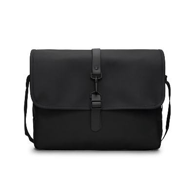 Rains Messenger Bag In Black