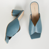 Intentionally Blank Kamika Heels In Blue