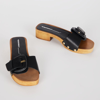 Intentionally Blank Mar Clog Sandal In Black