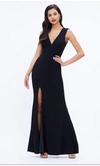 Dress The Population Sandra Gown In Black