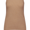 MINNIE ROSE CASHMERE RIBBED TANK
