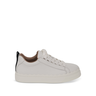 Chloé Lauren Sneaker In White