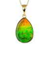 TIRAMISU TIRAMISU 14K OVER SILVER 13.50 CT. TW. AMMOLITE NECKLACE