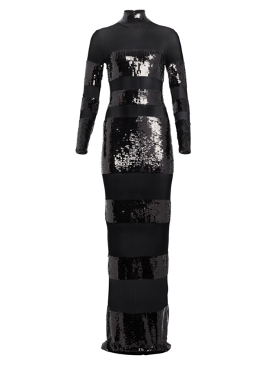Retroféte Melina Dress In Black