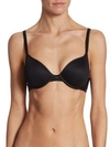 Chantelle Women's Modern Invisible Smooth Plunge T-shirt Bra In Black