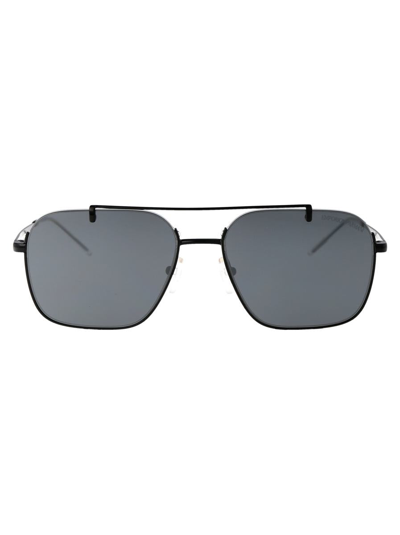 Ea7 Emporio Armani Sunglasses In 30146g Shiny Black