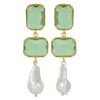 CHRISTIE NICOLAIDES DAPHNE EARRINGS GREEN
