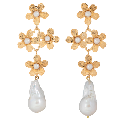 Christie Nicolaides Elodie Earrings Gold