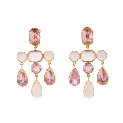 Christie Nicolaides Bianca Earrings Pale Pink