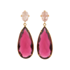 CHRISTIE NICOLAIDES FRANCA EARRINGS HOT PINK