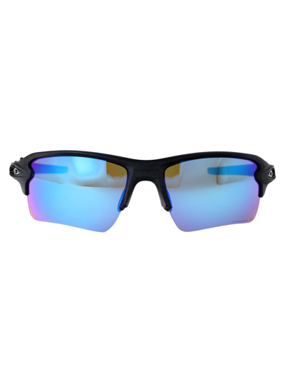 Oakley Sunglasses In 9188j3 Blue Steel