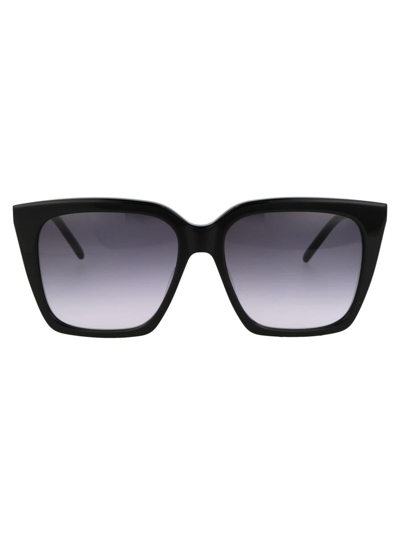 Saint Laurent Sl M100 Sunglasses In Grey