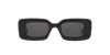 Loewe Womens Black G736270x18 Rectangular Logo-embellished Acetate Sunglasses In Grey