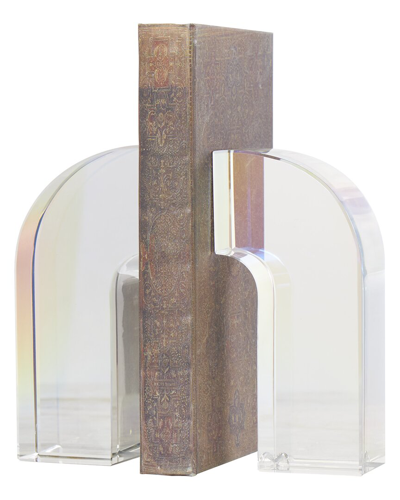 Peyton Lane Set Of 2 Geometric Clear Crystal Arche