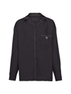 Prada Camicia Shirt In Black