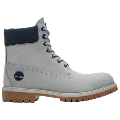 Timberland Men's  Heritage 6-inch Waterproof Boot In Navy/grey