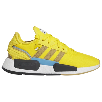 Adidas Originals X The Simpsons Nmd G1 Low "homer" Sneakers In White/yellow/blue