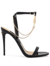 DOLCE & GABBANA KEIRA 105 PATENT LEATHER SANDALS - WOMEN'S - CALF LEATHER