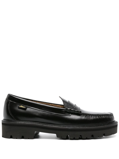 G.h. Bass & Co. Weejuns 90s Larson Penny Loafers In Black