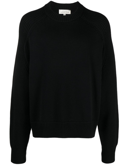 Studio Nicholson Jean Merino-wool Jumper In Blue